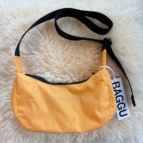 BAGGU Small Crescent Shoulder Bag - Marigold - Picture 2 of 8
